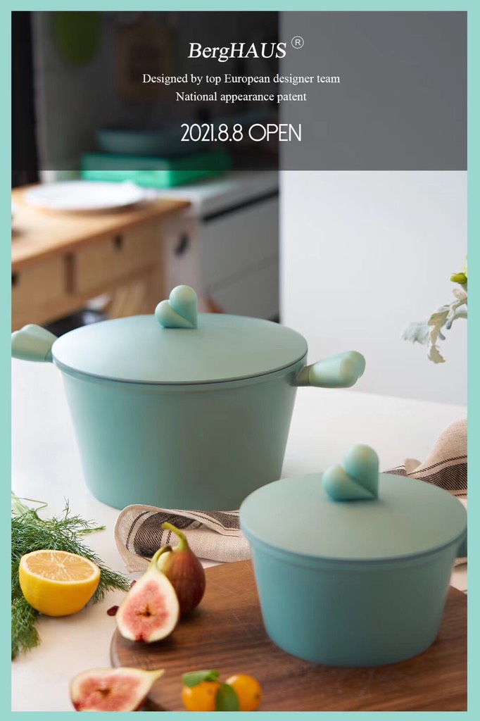 SET NỒI CHỐNG DÍNH LOVER BY LOVER BERGHAUS