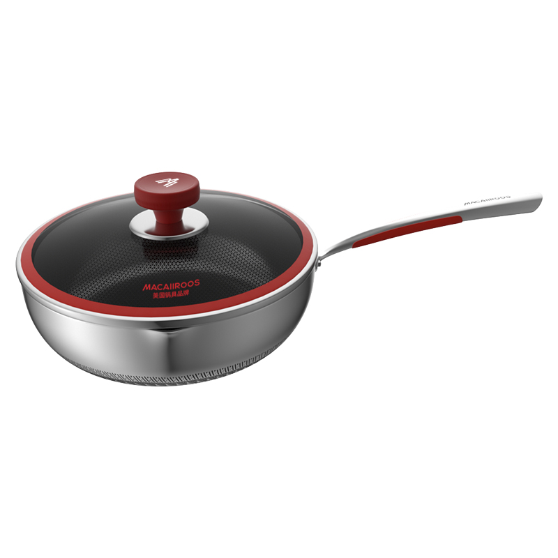 CHẢO CHỐNG DÍNH VÂN TỔ ONG 316L MACAIIROOS