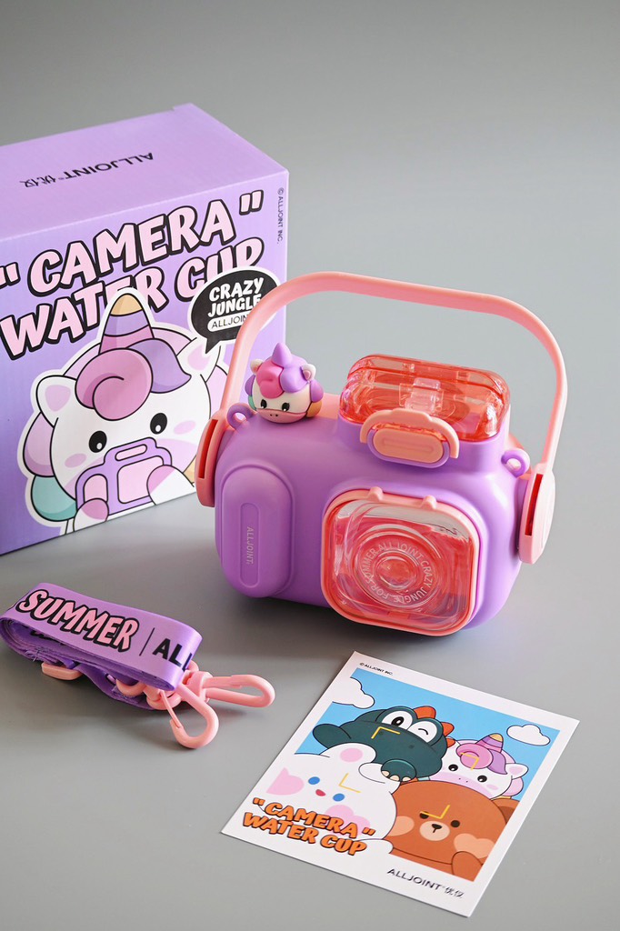 BÌNH NƯỚC CAO CẤP CHO BÉ ALLJOINT CAMERA WATER CUP 580ML