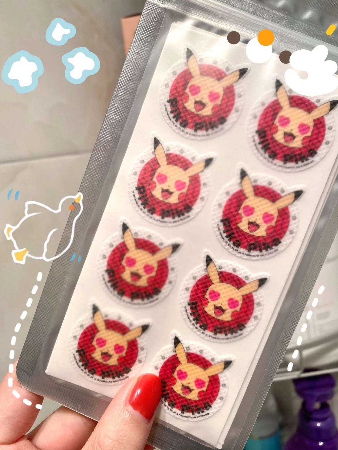 STICKER DÁN ĐUỔI MUỖI APIYOO ( HỘP 40 CÁI )