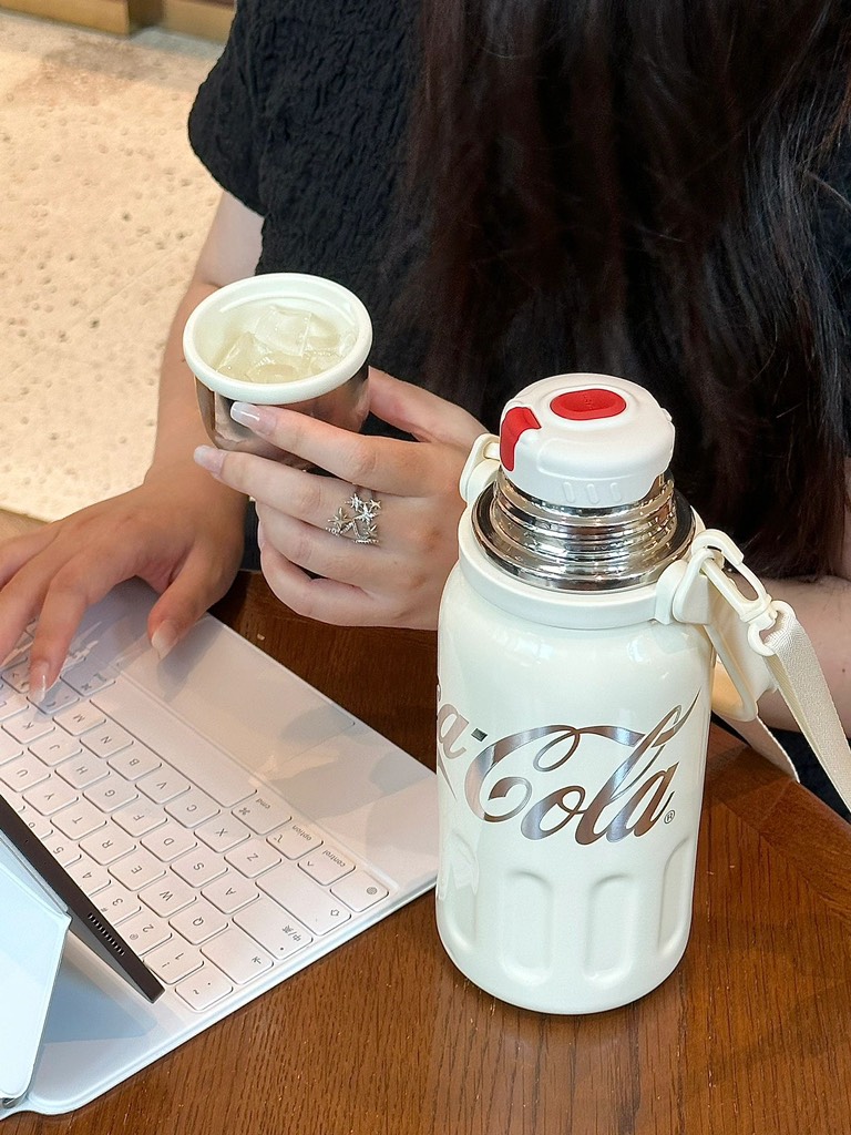 BÌNH GIỮ NHIỆT CAO CẤP GERM x CocaCola GIỮ NHIỆT 24H INOX316L