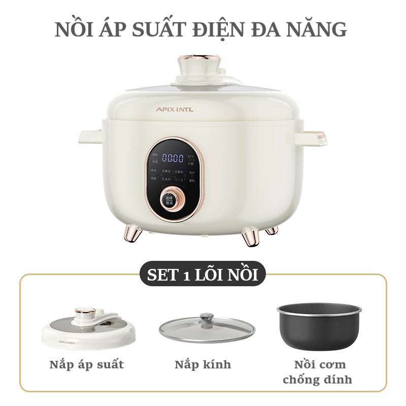 NỒI ÁP SUẤT ĐIỆN APIXINTL 4L