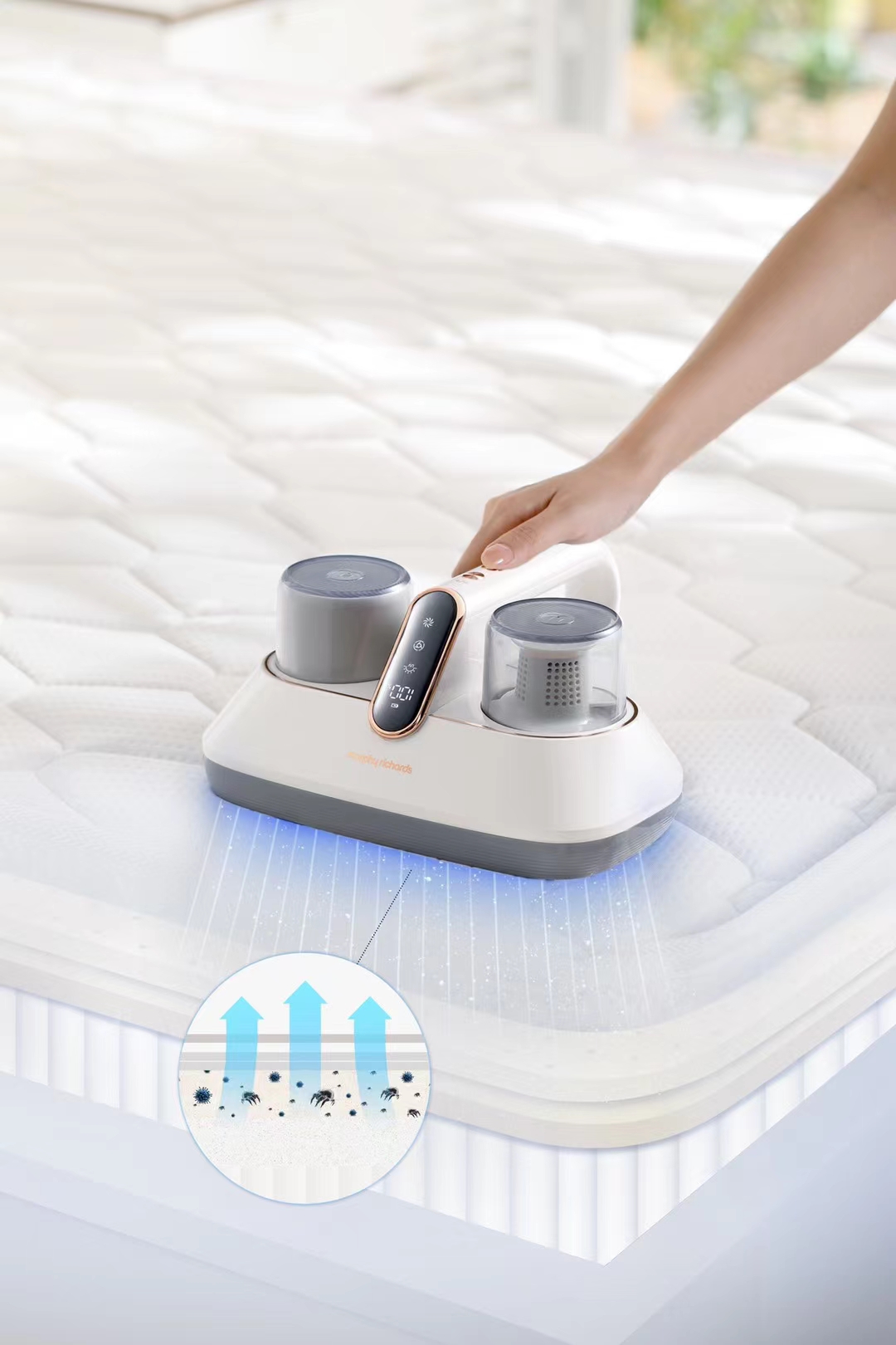 MÁY HÚT BỤI KHỬ MẠT DIỆT KHUẨN MORPHY RICHARDS MR3100