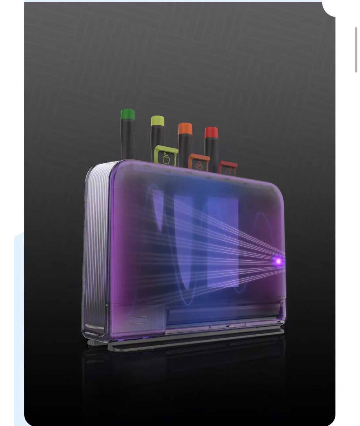 SET DAO THỚT KÈM HỘP SẤY & TIỆT TRÙNG UV MORPHY RICHARD MR1001