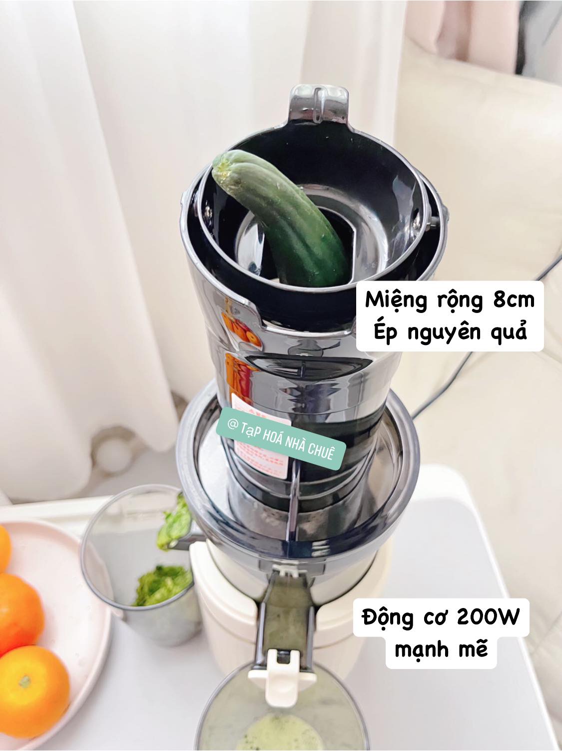 [Chính hãng] [Có bảo hành] [Có sẵn] MÁY ÉP CHẬM CỔ RỘNG HIỆU NĂNG CAO DAEWOO BM07