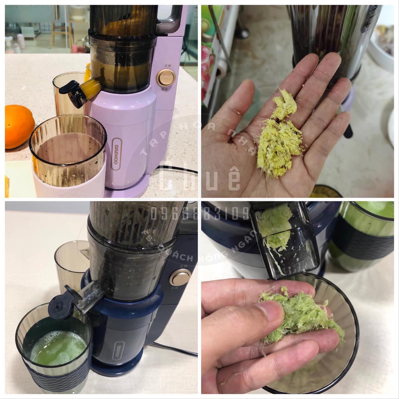 MÁY ÉP CHẬM DAEWOO BM03