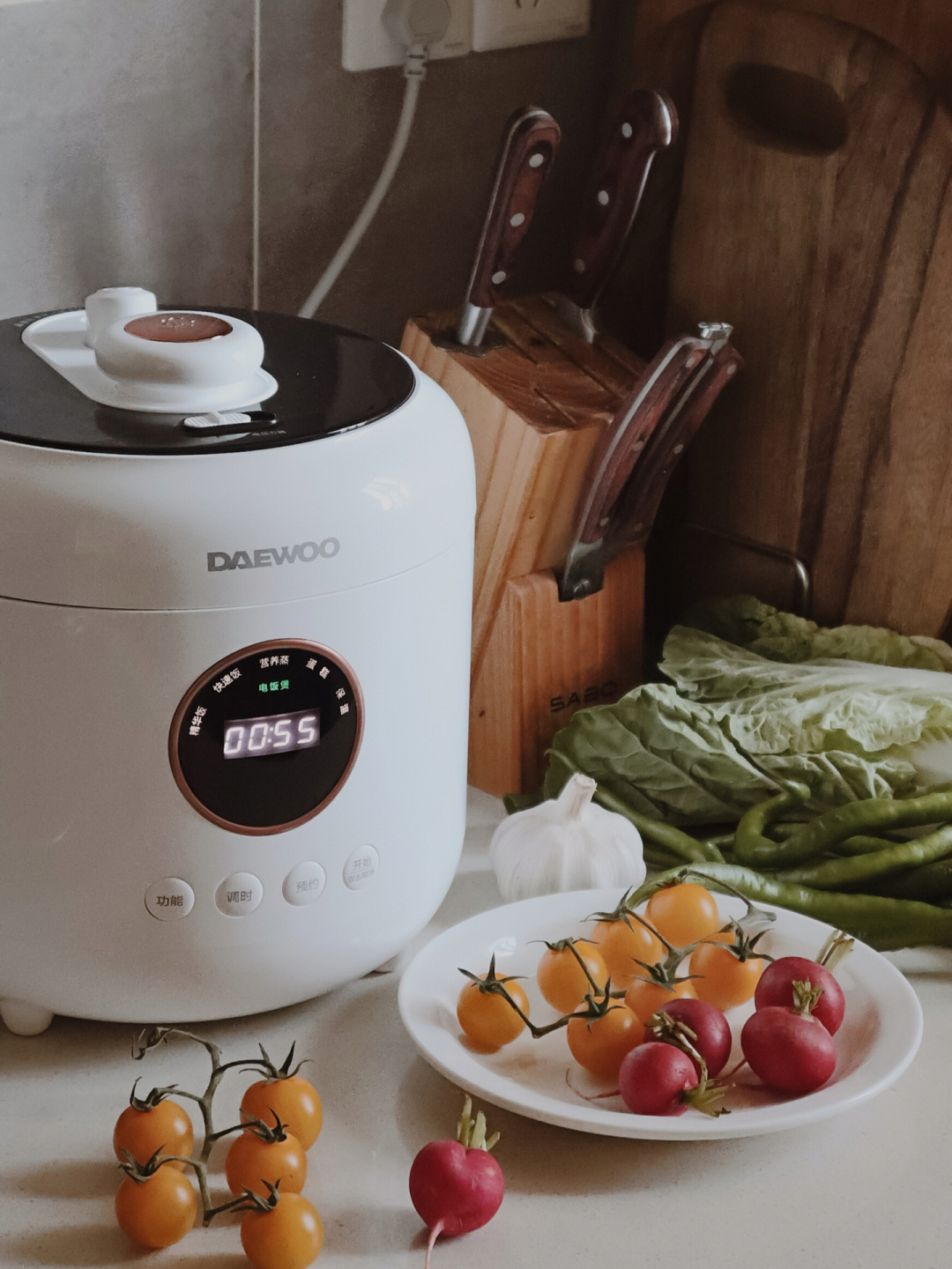 NỒI CƠM ĐIỆN ÁP SUẤT ĐA NĂNG THÔNG MINH DAEWOO 4L