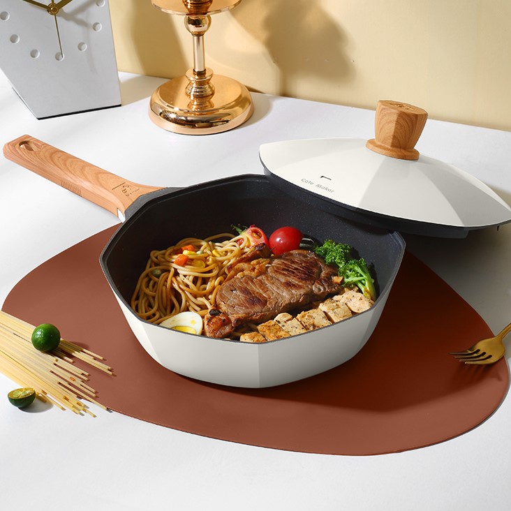 NỒI CHẢO BÁT GIÁC CHỐNG DÍNH HOÀN HẢO CATEMAKER