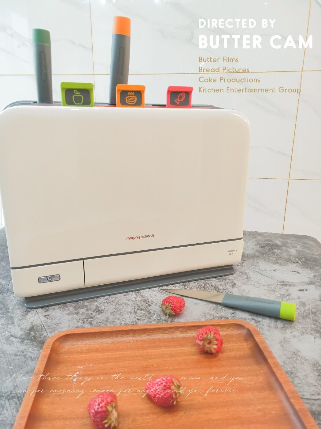 SET DAO THỚT KÈM HỘP SẤY & TIỆT TRÙNG UV MORPHY RICHARD MR1001