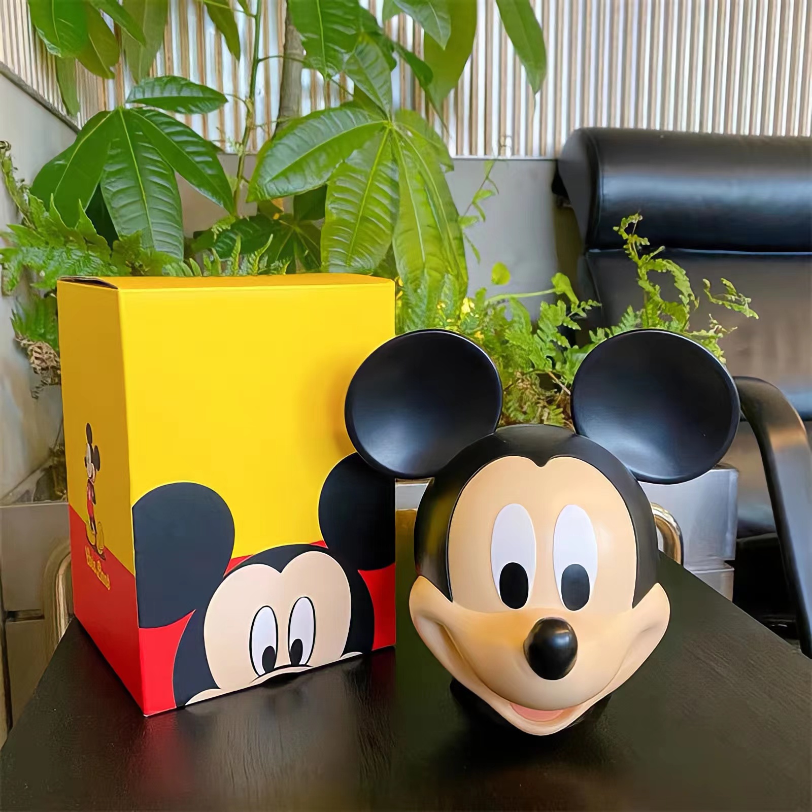 [Có sẵn] [Ảnh thật] TƯỢNG DECOR MICKEY MOUSE ỐNG TIẾT KIỆM ĐẦU MICKEY