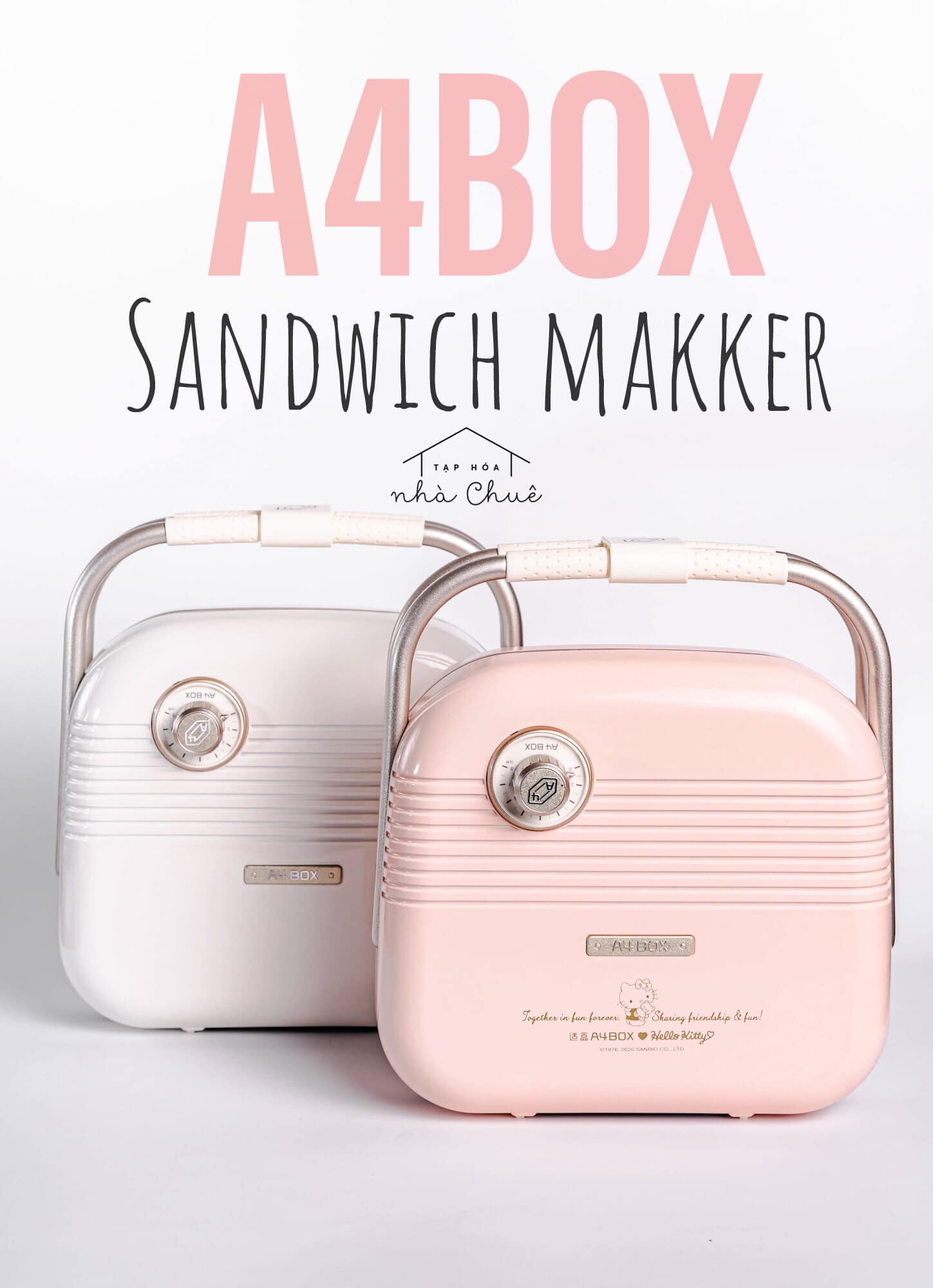 MÁY NƯỚNG SANDWICH ĐÔI A4BOX