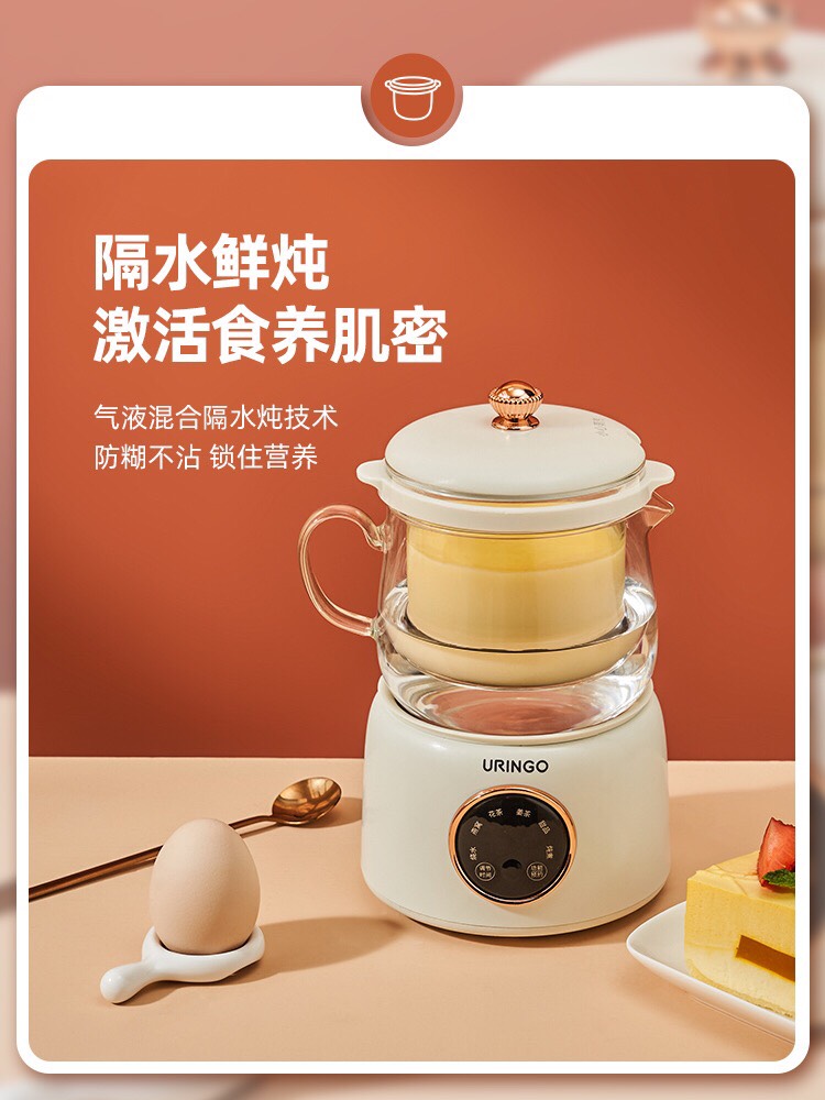 Bình chưng nấu dưỡng sinh đa năng URINGO