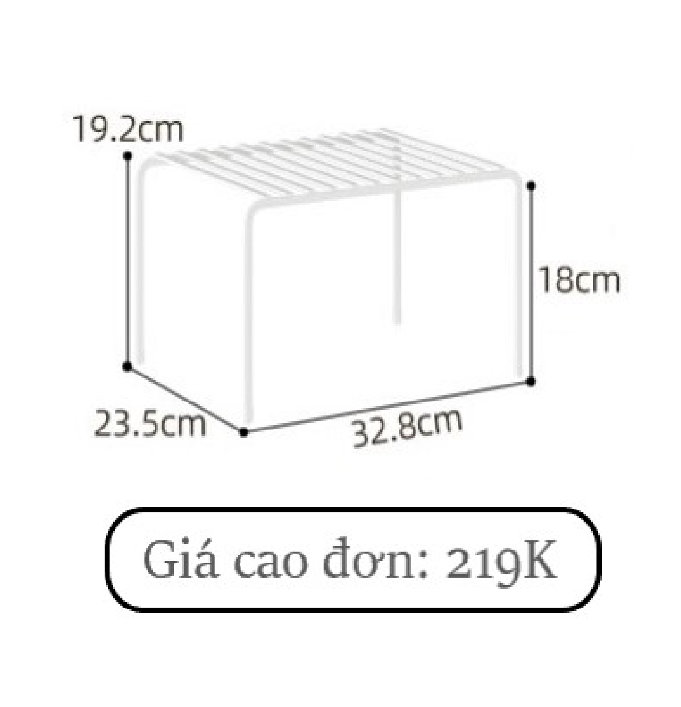 GIÁ NAN SẮT CHIA NGĂN TỦ BẾP THÔNG MINH