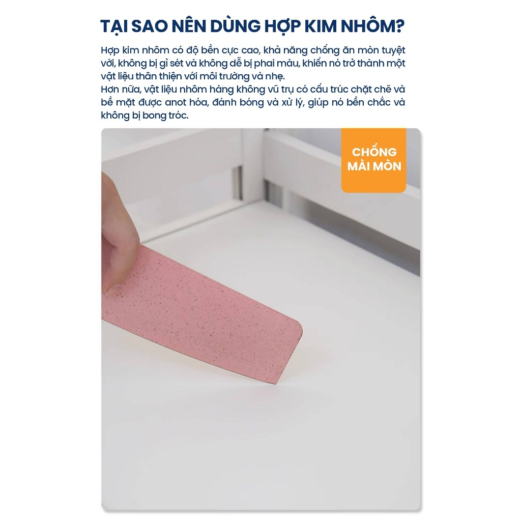 [iKEDE] KỆ BẾP ĐA NĂNG CAO TẦNG KỆ LÒ VI SÓNG KỆ LÒ NƯỚNG CHIỀU CAO TÙY CHỈNH LINH HOẠT D52