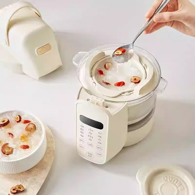 MÁY XAY NẤU ĐỒ ĂN DẶM ĐA NĂNG KÈM HŨ CHƯNG SỨ CAO CẤP BRUNO