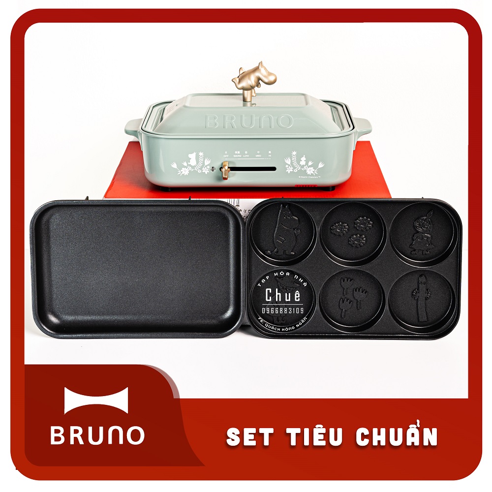 BẾP LẨU NƯỚNG ĐA NĂNG BRUNO TIÊU CHUẨN