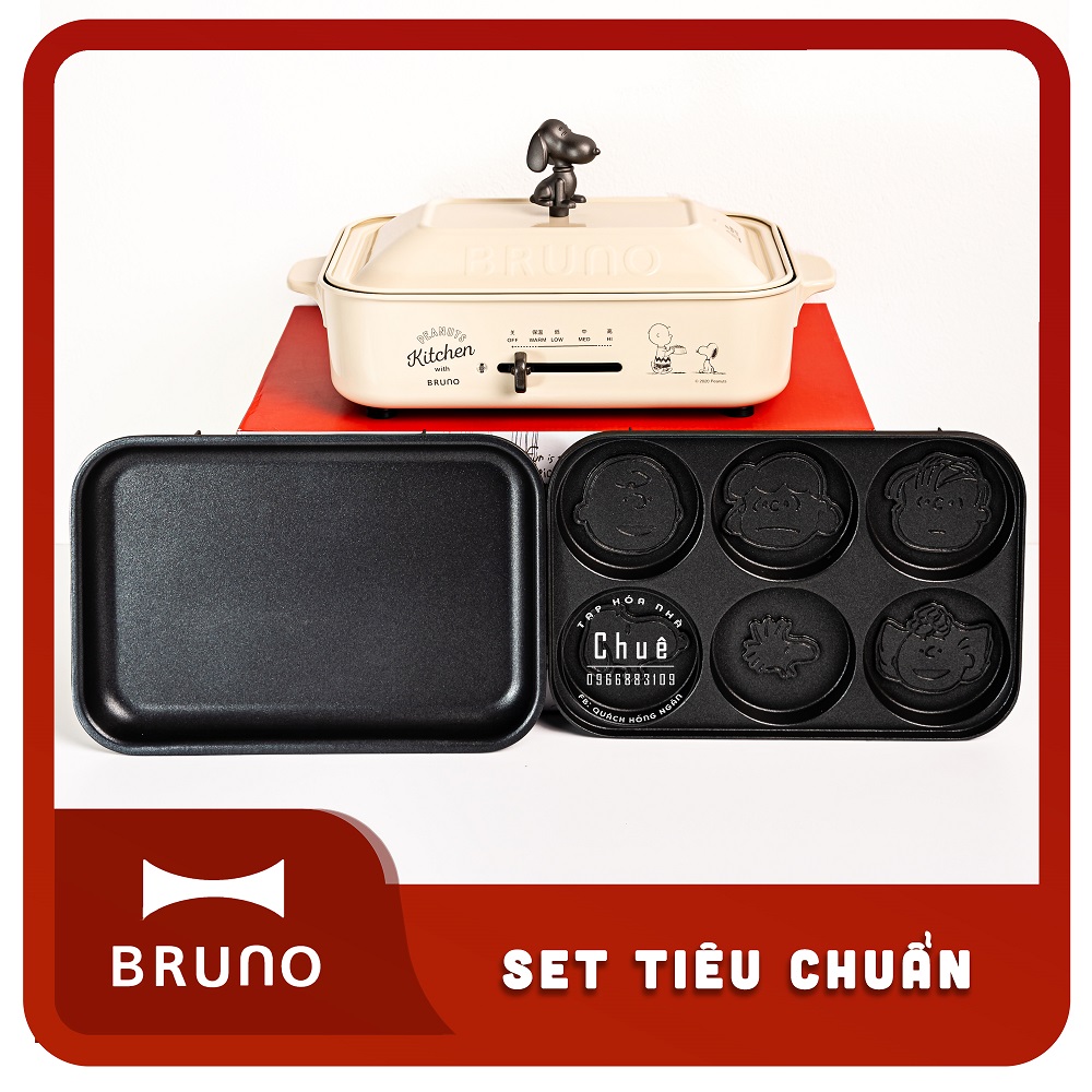 BẾP LẨU NƯỚNG ĐA NĂNG BRUNO TIÊU CHUẨN