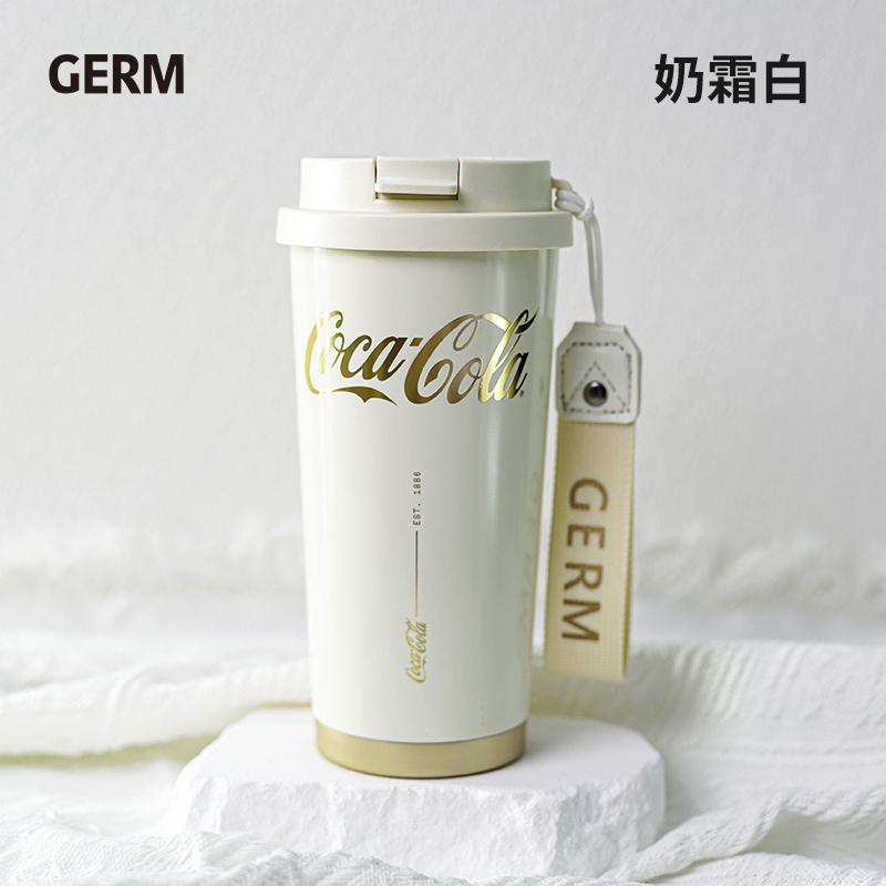 CỐC COFFEE GIỮ NHIỆT NÓNG LẠNH NẮP 2IN1 KÈM ỐNG HÚT CAO CẤP [GERM] x [COCACOLA] 500ML