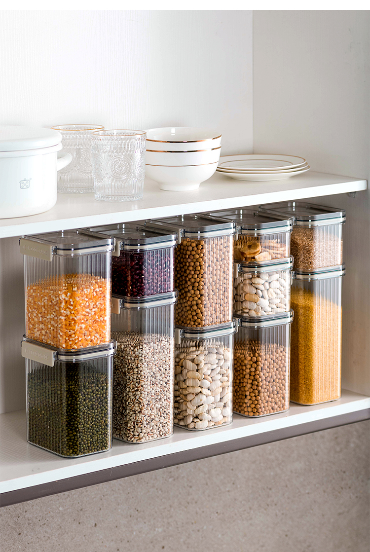 HỘP BẢO QUẢN LƯU TRỮ THỰC PHẨM ĐỒ KHÔ TRONG SUỐT YWSH