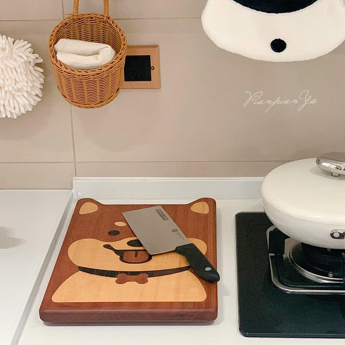 THỚT GỖ CHỐNG MỐC KHÁNG KHUẨN HÌNH CÚN