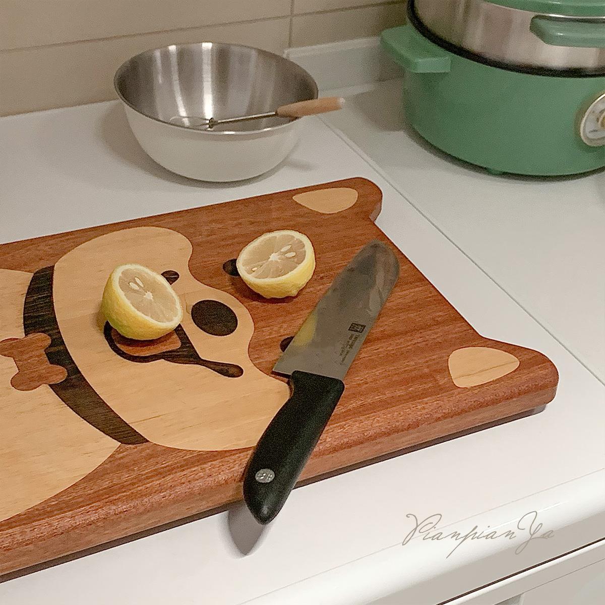 THỚT GỖ CHỐNG MỐC KHÁNG KHUẨN HÌNH CÚN