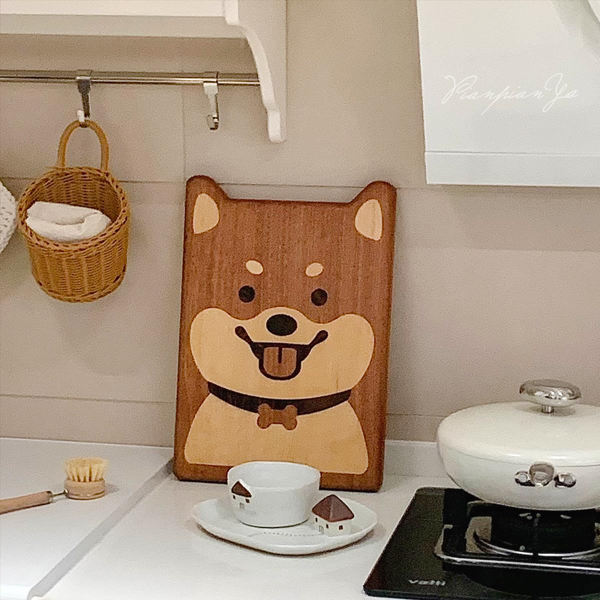 THỚT GỖ CHỐNG MỐC KHÁNG KHUẨN HÌNH CÚN