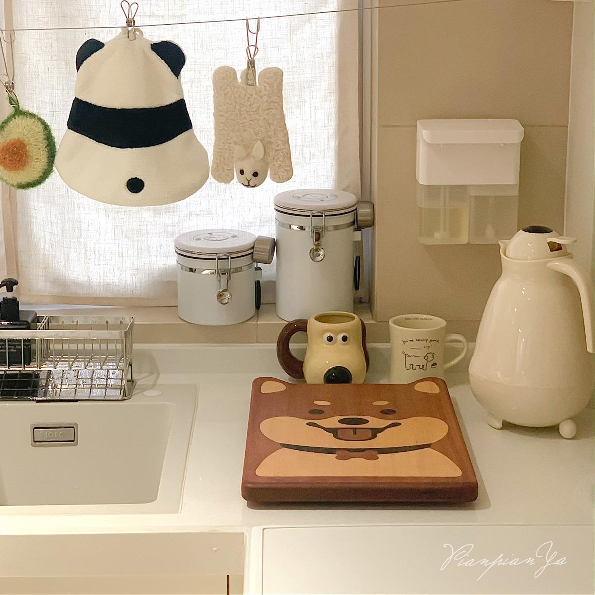 THỚT GỖ CHỐNG MỐC KHÁNG KHUẨN HÌNH CÚN