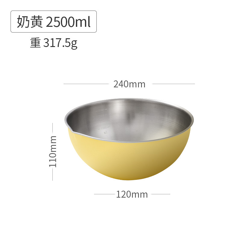 BOWL INOX TRỘN THỰC PHẨM YUNWU