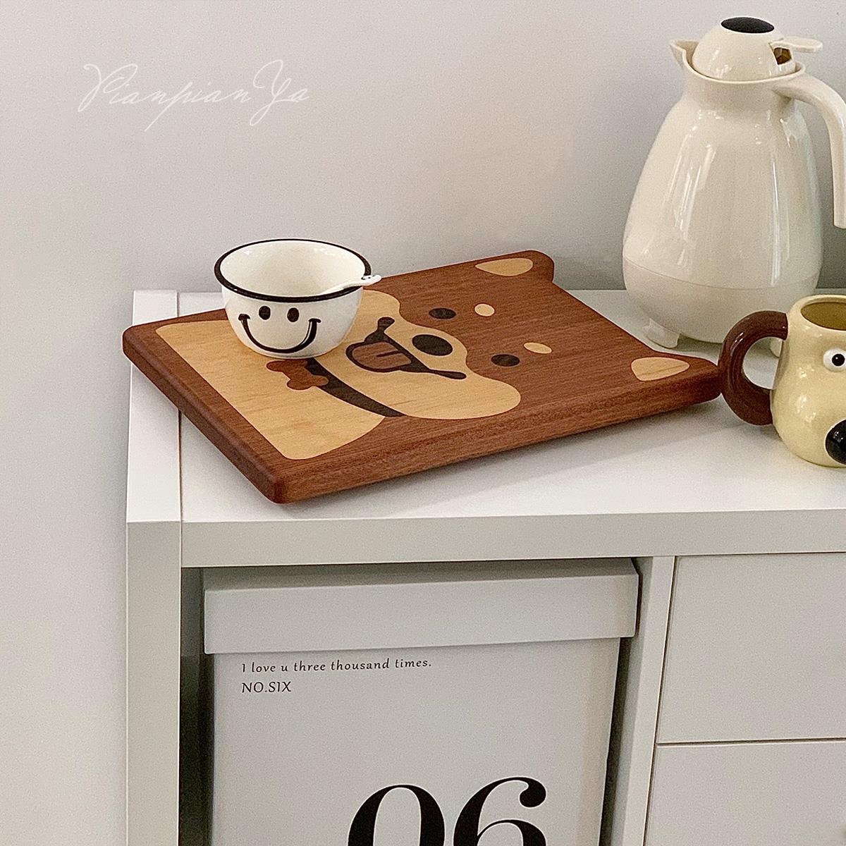 THỚT GỖ CHỐNG MỐC KHÁNG KHUẨN HÌNH CÚN