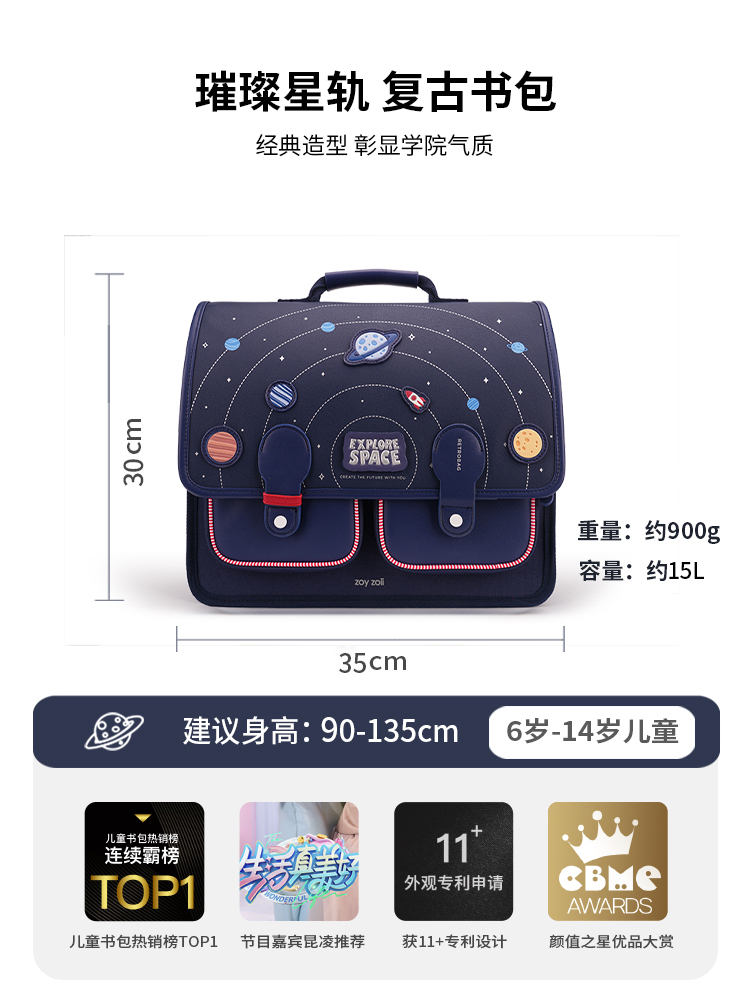 CẶP SÁCH ĐI HỌC CHỐNG GÙ BẢO VỆ LƯNG CHO BÉ ZOYZOII