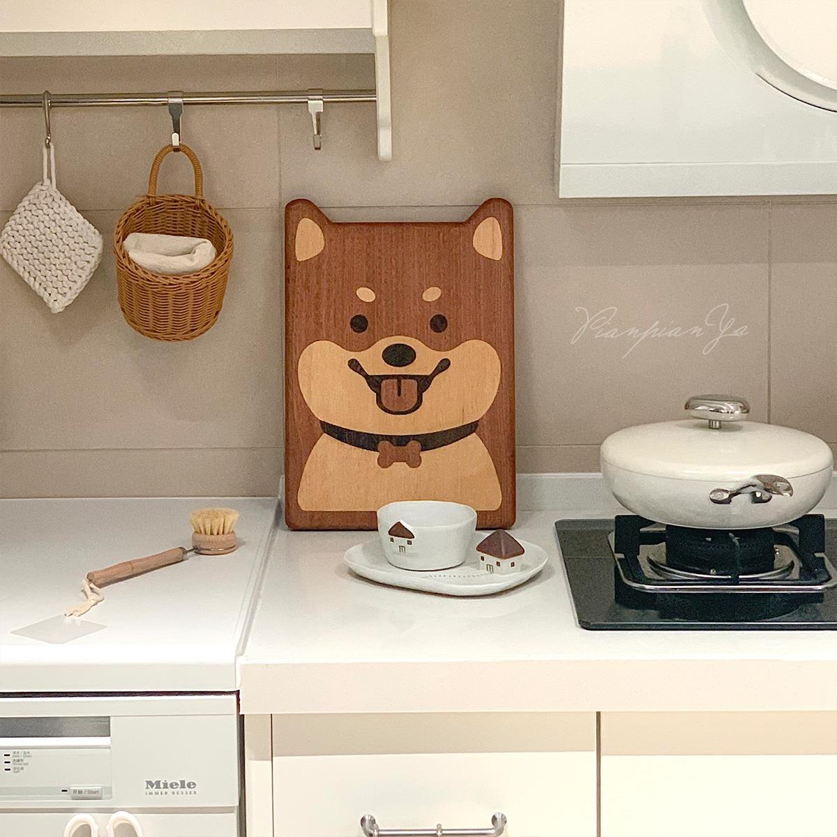 THỚT GỖ CHỐNG MỐC KHÁNG KHUẨN HÌNH CÚN