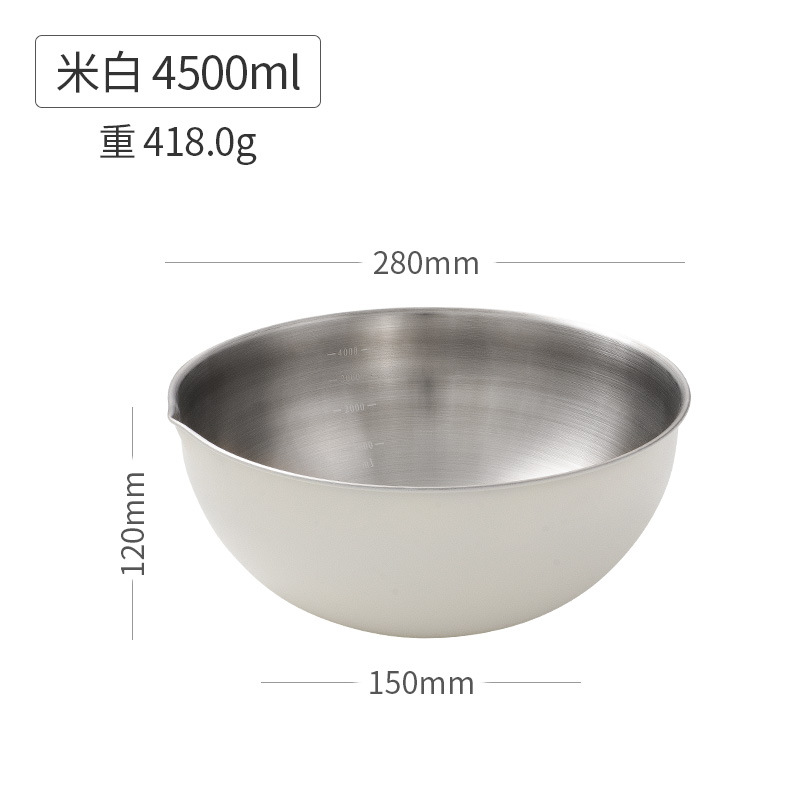 BOWL INOX TRỘN THỰC PHẨM YUNWU