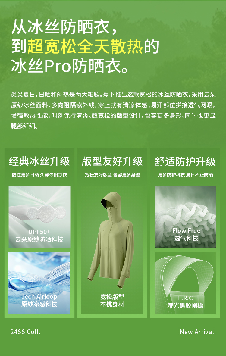 ÁO CHỐNG NẮNG BĂNG TƠ DÁNG SUÔNG DÀI UV500 BENEUNDER