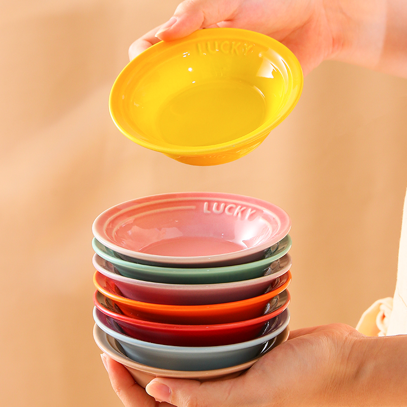 CHÉN NƯỚC CHẤM SỨ OMBRE LUCKY