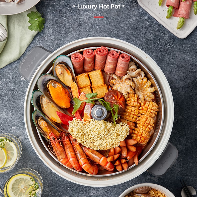 BẾP LẨU HẤP ĐA NĂNG MORPHY RICHARDS MR9090