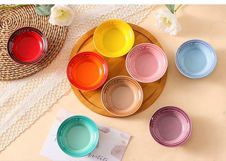 CHÉN NƯỚC CHẤM SỨ OMBRE LUCKY