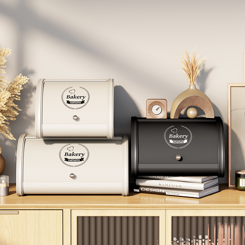 Hộp đựng đồ tiền sảnh hộp sắt đựng đồ decor cao cấp BAKERY