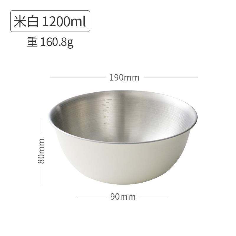 BOWL INOX TRỘN THỰC PHẨM YUNWU