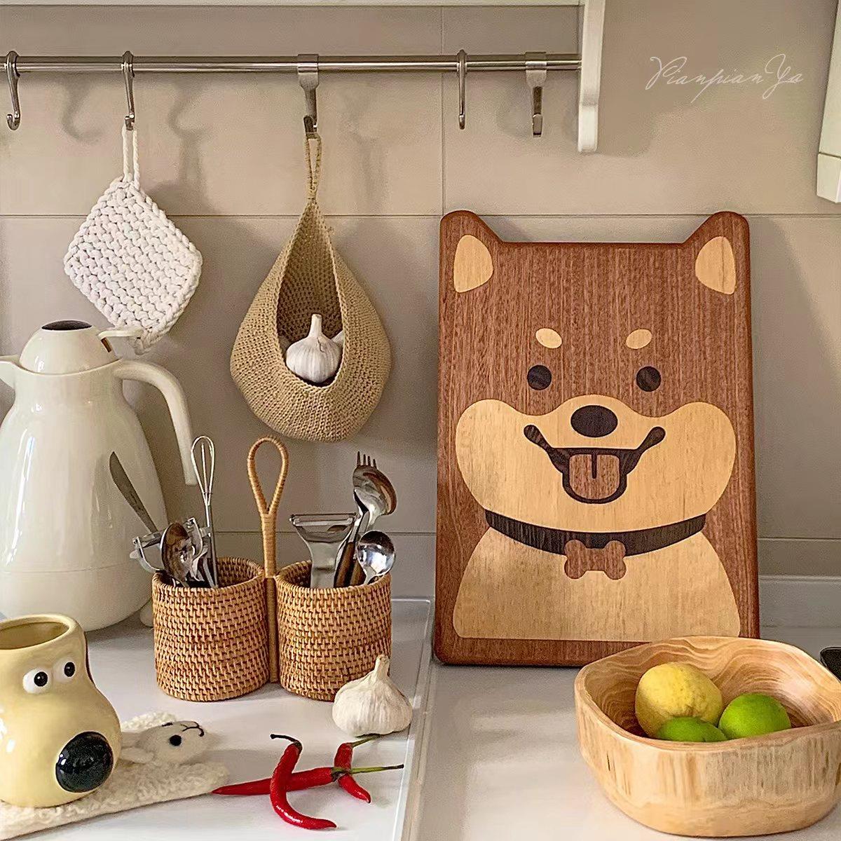 THỚT GỖ CHỐNG MỐC KHÁNG KHUẨN HÌNH CÚN