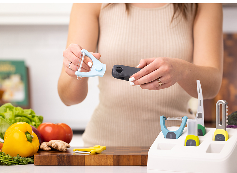 SET DỤNG CỤ NẠO VỎ SƠ CHẾ THỰC PHẨM ZUUTII 6IN1