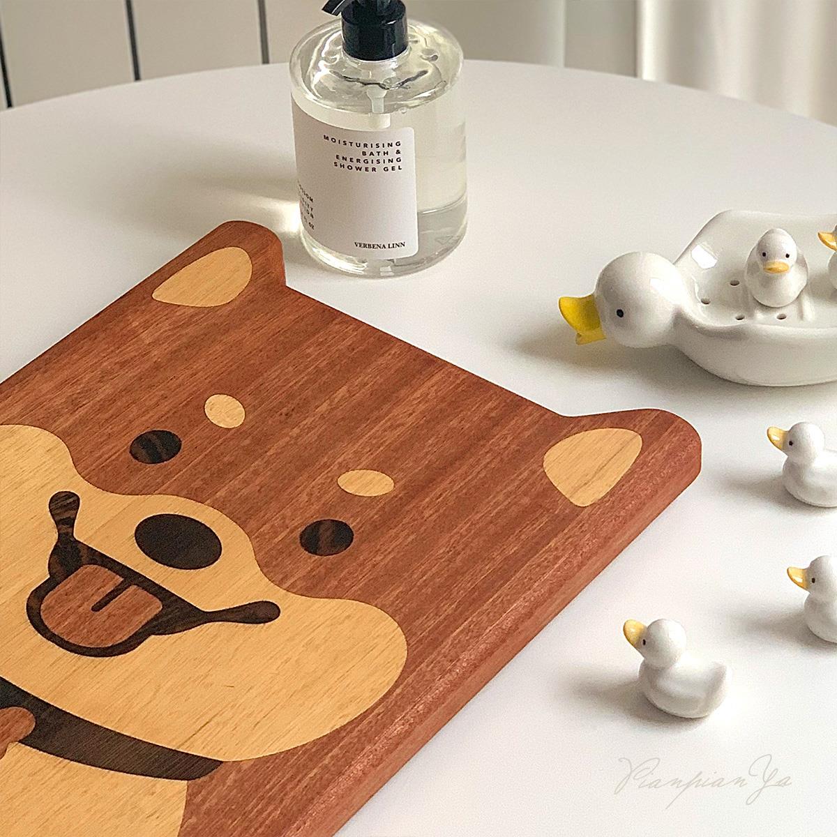 THỚT GỖ CHỐNG MỐC KHÁNG KHUẨN HÌNH CÚN