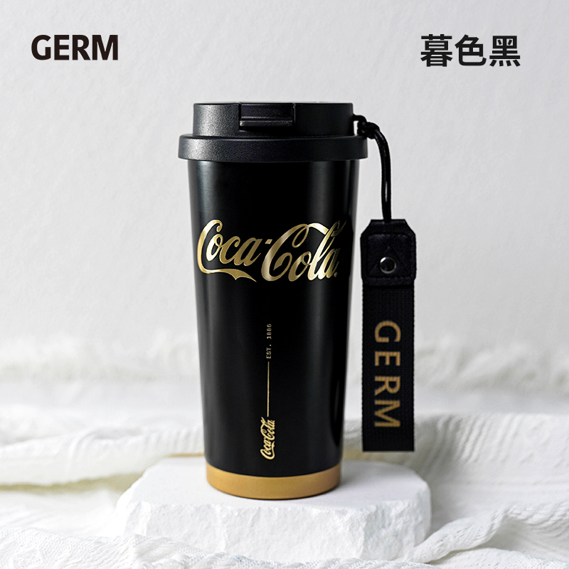 CỐC COFFEE GIỮ NHIỆT NÓNG LẠNH NẮP 2IN1 KÈM ỐNG HÚT CAO CẤP [GERM] x [COCACOLA] 500ML