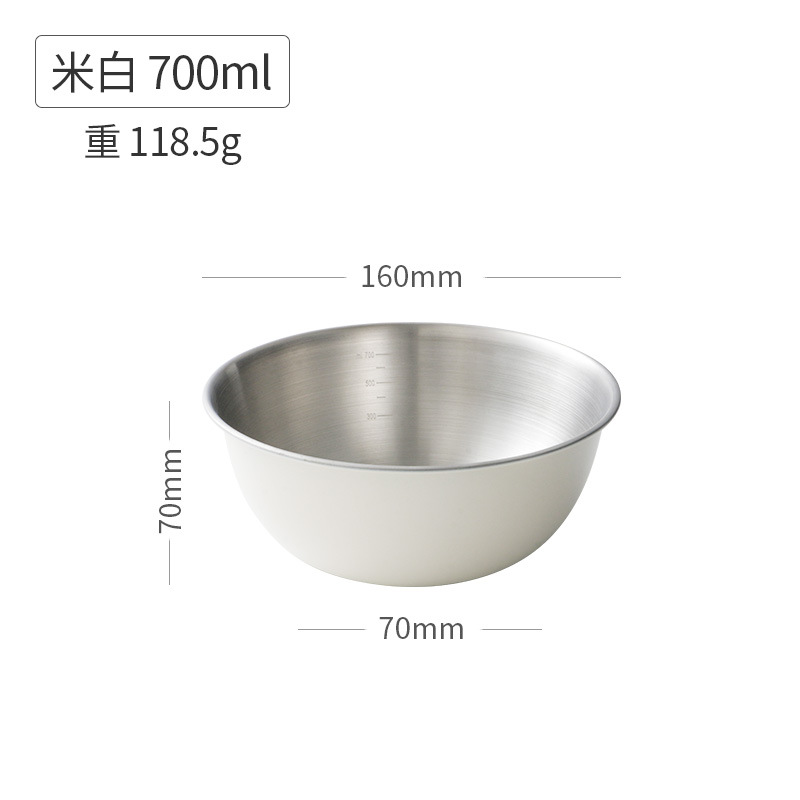 BOWL INOX TRỘN THỰC PHẨM YUNWU