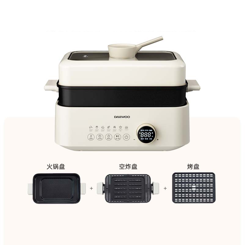 BẾP ĐA NĂNG LẤU NƯỚNG CHIÊN HẤP 6N1 DAEWOO S20