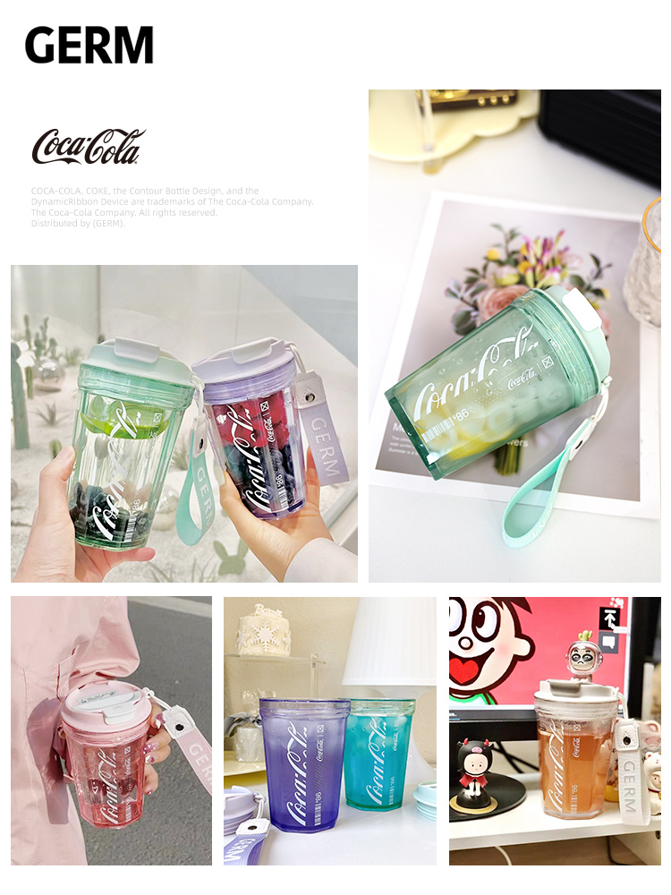 BÌNH NƯỚC CÁ NHÂN CHỊU NHIỆT CAO CẤP [GERM]x[COCACOLA]