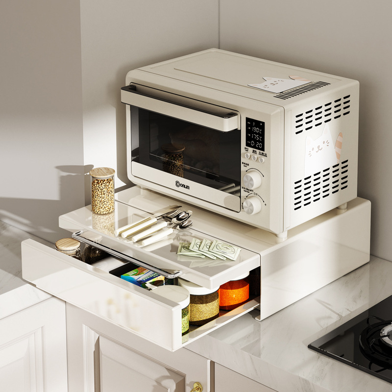 TỦ BAR NGĂN KÉO KÈM BÀN THAO TÁC CAO CẤP