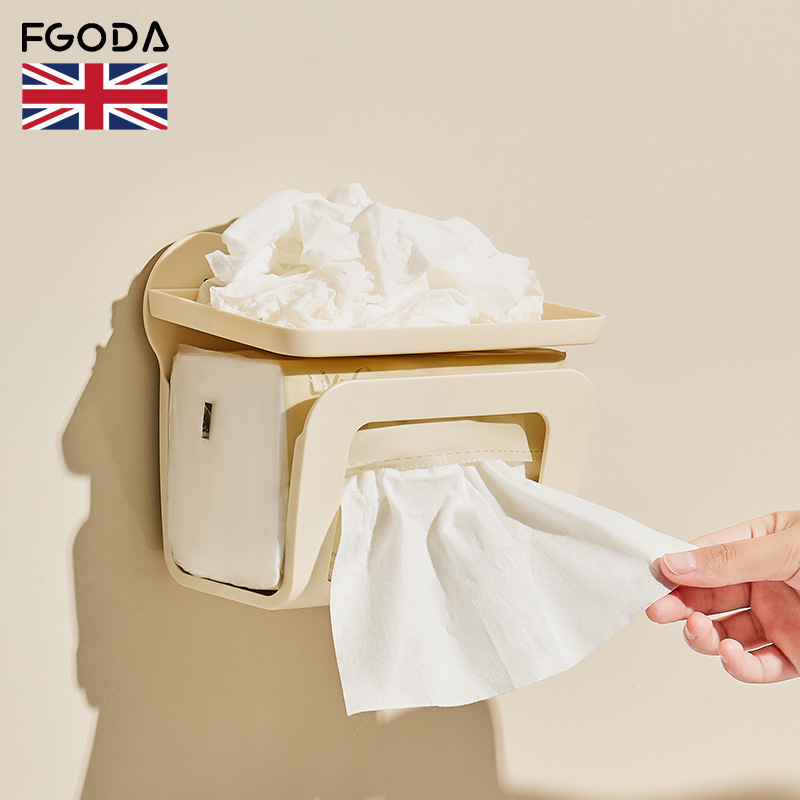 GIÁ TREO GIẤY ƯỚT VỆ SINH GIÁ WC DÁN TƯỜNG ĐA NĂNG FGODA