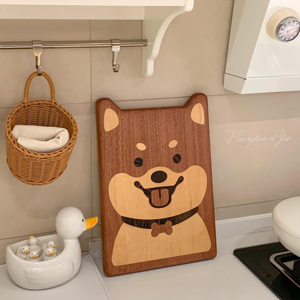 THỚT GỖ CHỐNG MỐC KHÁNG KHUẨN HÌNH CÚN