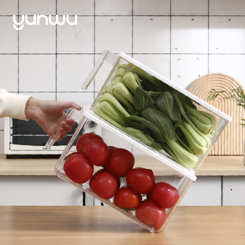 SET HỘP BẢO QUẢN THỰC PHẨM TỦ LẠNH 5 MÓN CÓ TAY KÉO