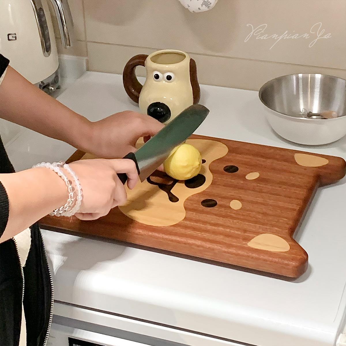 THỚT GỖ CHỐNG MỐC KHÁNG KHUẨN HÌNH CÚN